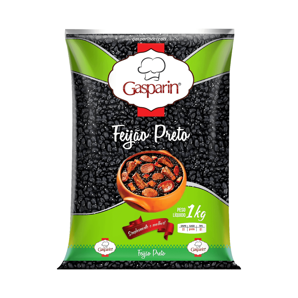 Frijoles Negros Gasparín (1 Kg)