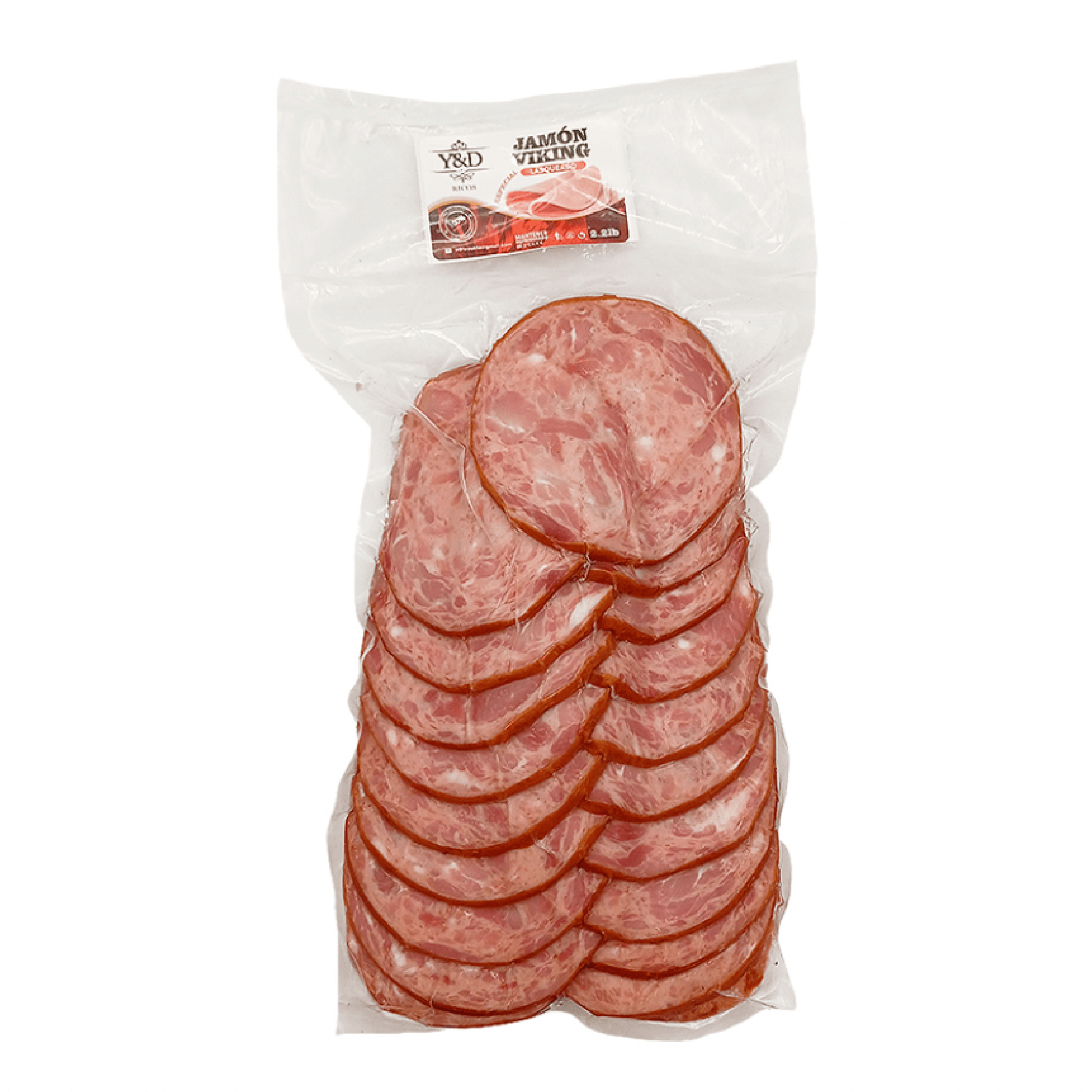 Jamón Viking Especial Lasqueado Y&D Ricos (2.2 lb)