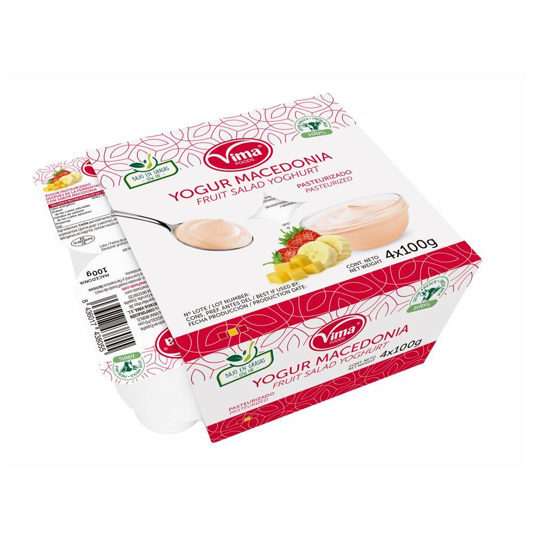 Yogurt de Macedonia Vima (4 x 100g)
