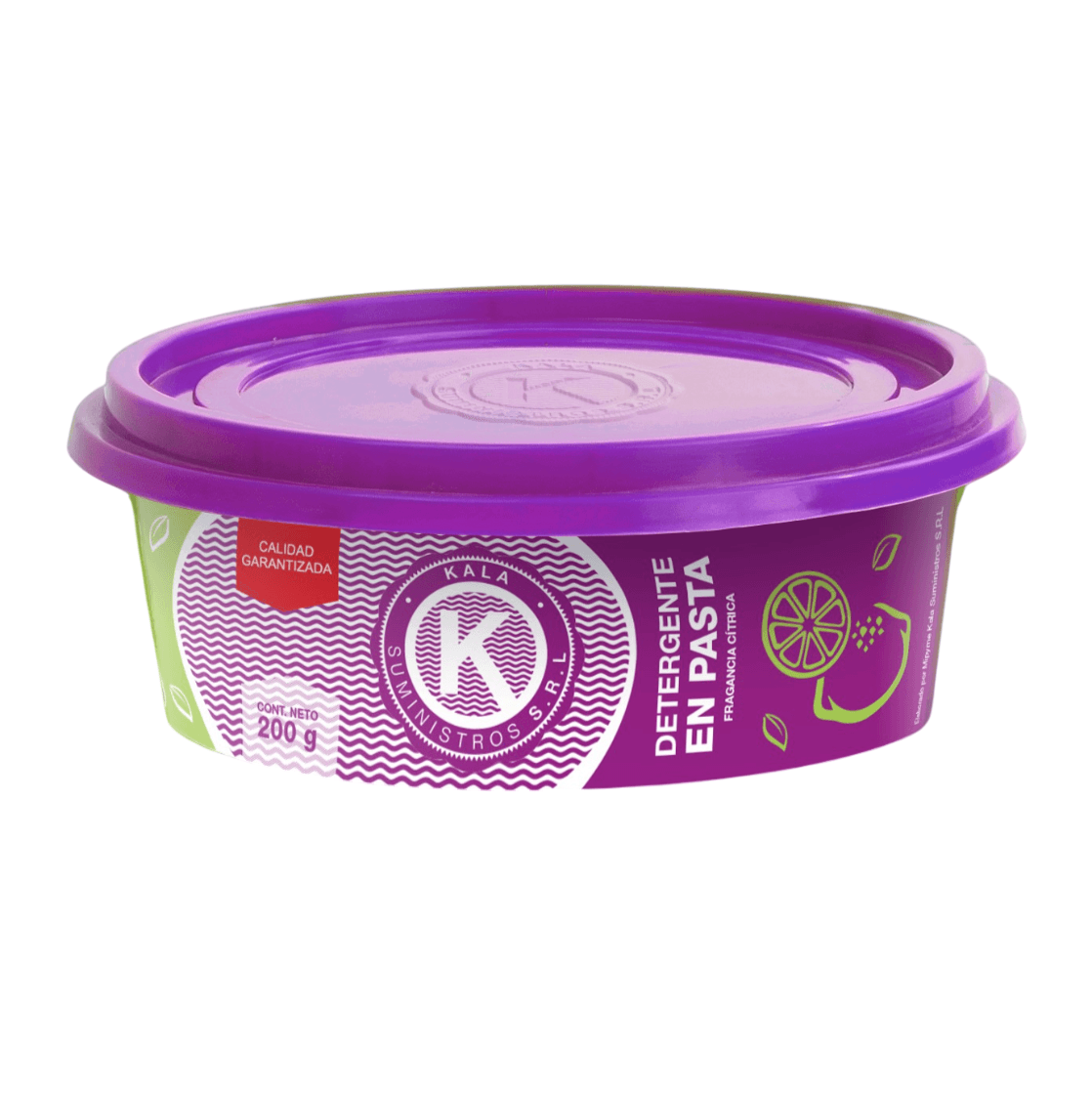 Detergente en Pasta de Fragancia Cítrica Kala (200 g)