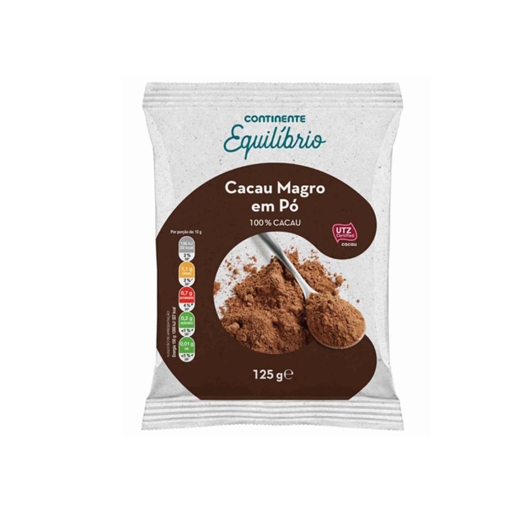 Cacao Magro en Polvo Continente (125 g)