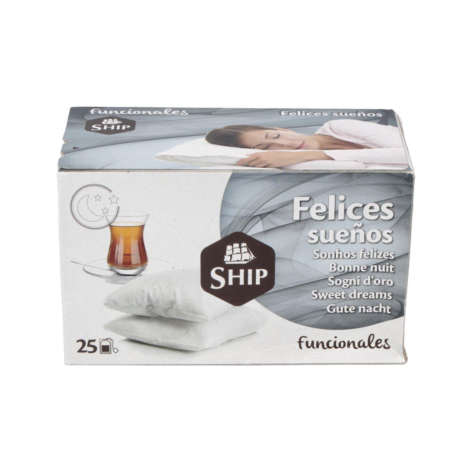 Infusión Felices Sueños Relajante Ship (25 sobres)