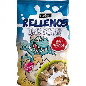 Cereal de Arroz y Maíz relleno de Leche Ceride (500 g)