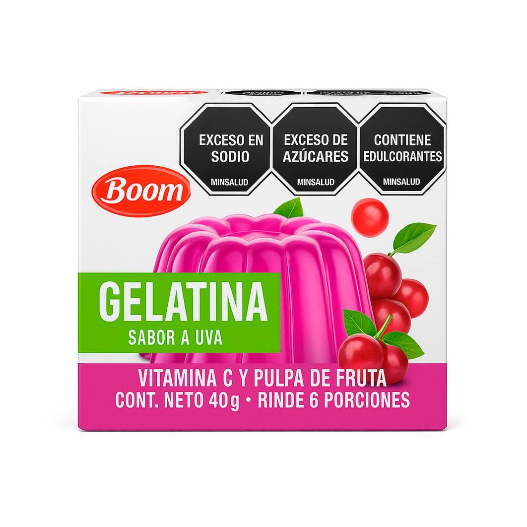 Gelatina de Uva Boom (40 g)