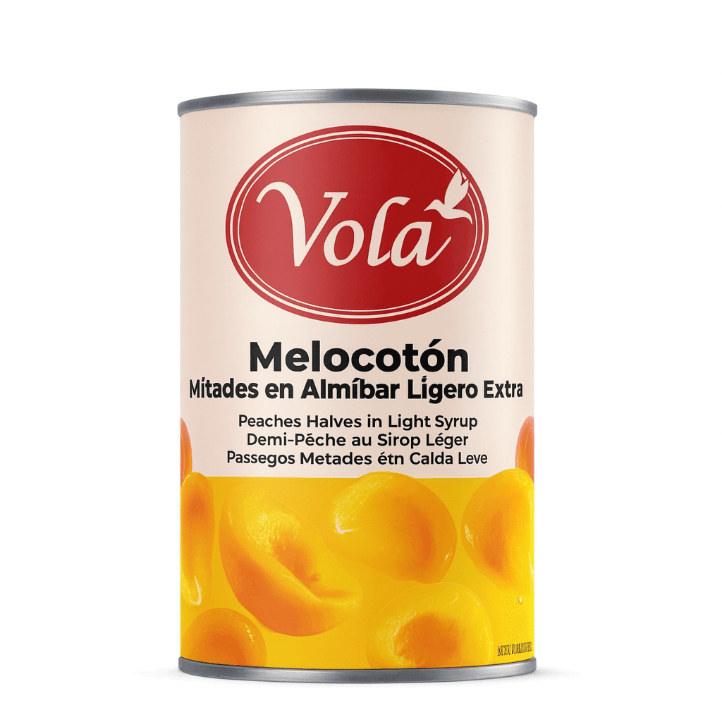 Melocotón mitades en Almíbar Extra Volá (840 g )