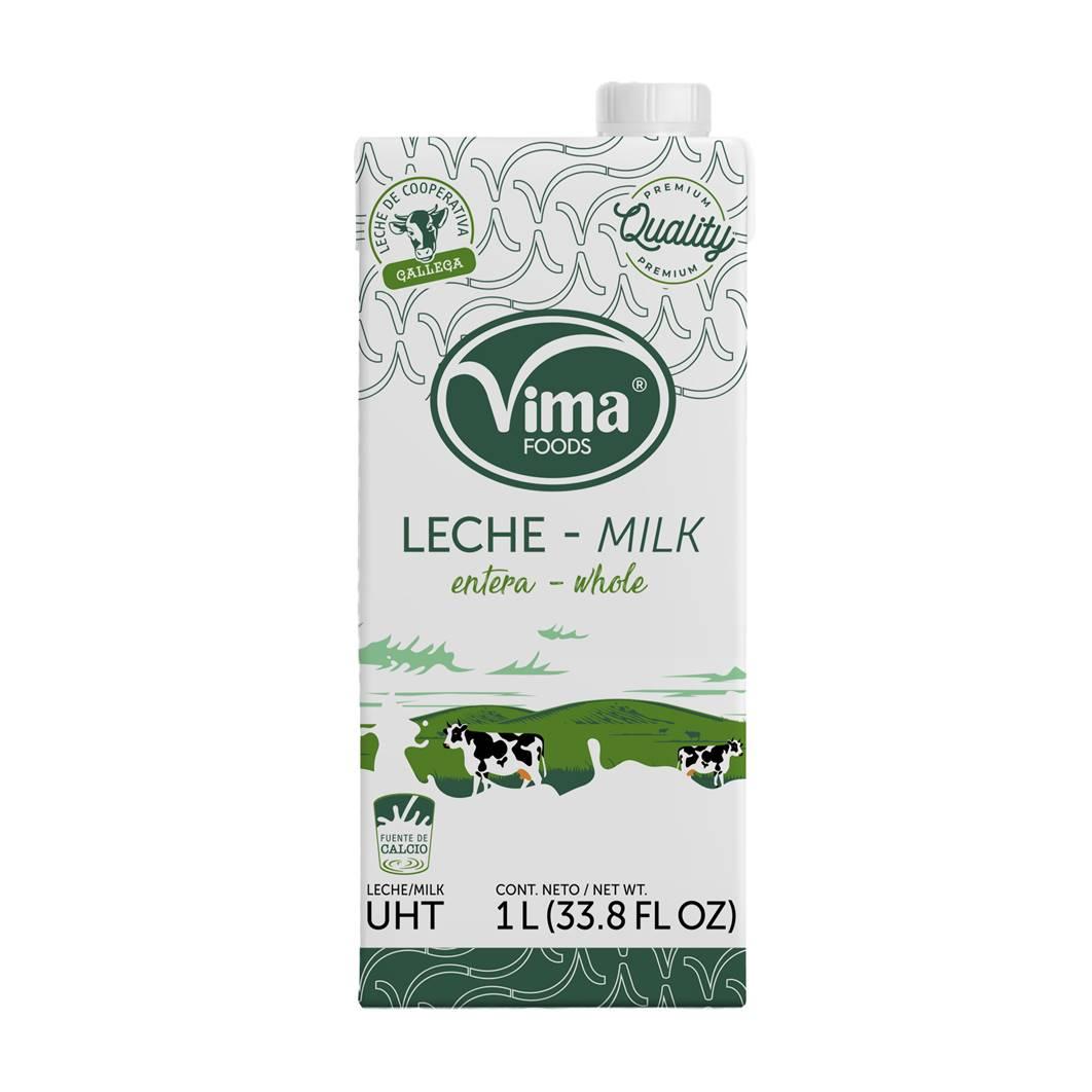 Leche entera Vima Foods (1 litro)