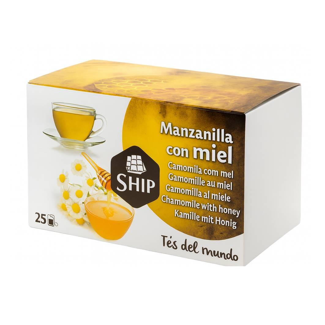 Infusión Manzanilla con Miel Ship (25 sobres)