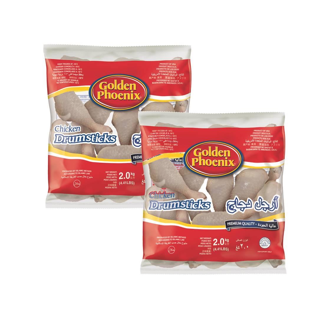 Muslos de pollo Golden Phoenix (2 x 2 kg )