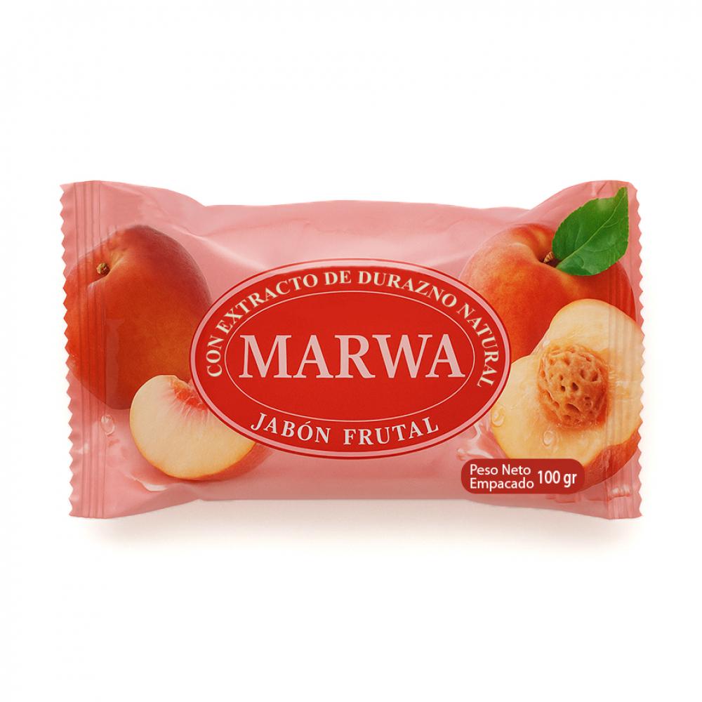 Jabón con extracto de Durazno Marwa (100 g)