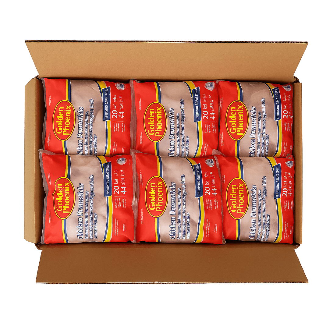Caja de Muslos de Pollo Golden Phoenix (12 kg)