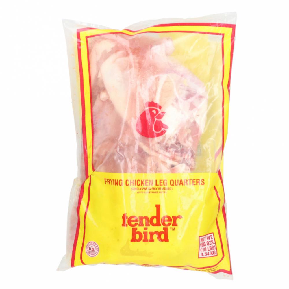 Paquete de Cuarto Trasero de Pollo Tender Bird  (10 libras) 