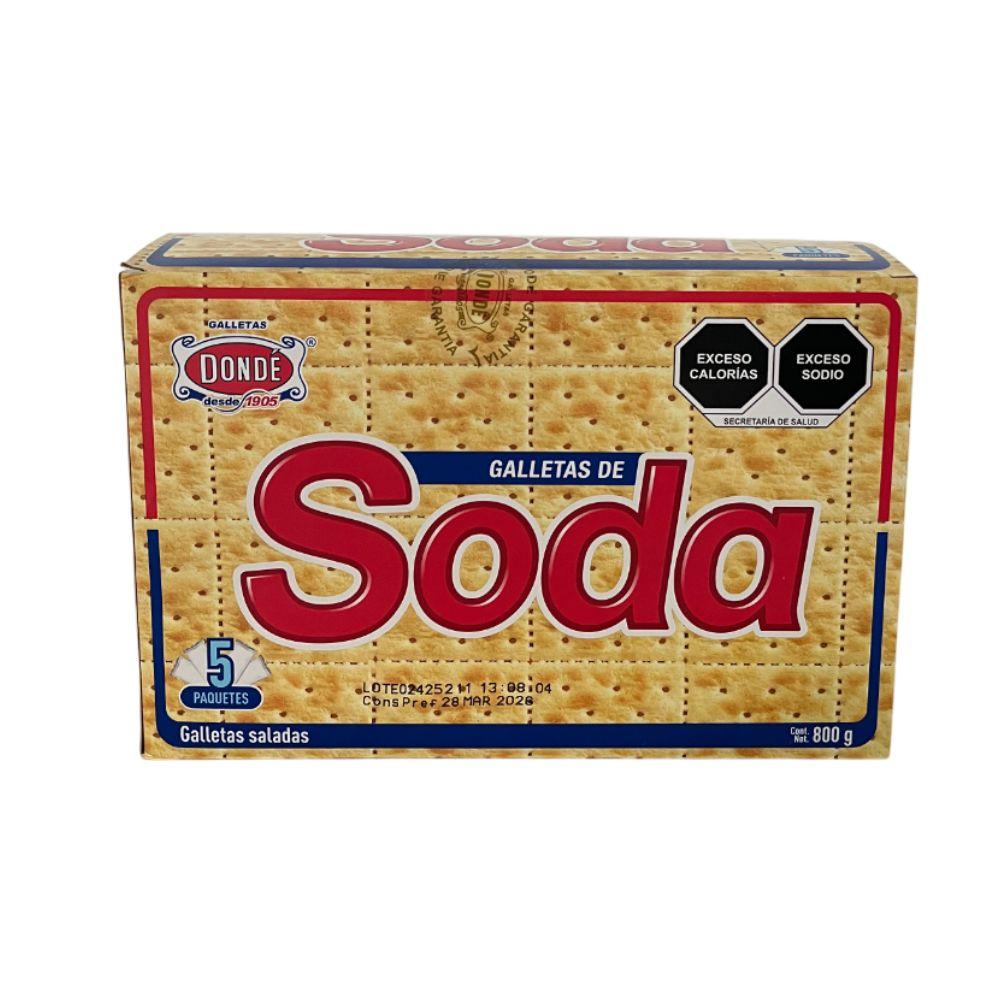 Galleta de Soda Chica Donde (800 g)
