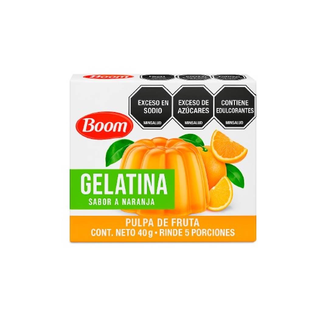 Gelatina de Naranja Boom (40 g)
