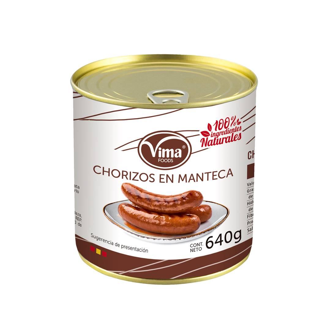 Chorizos en manteca Vima Foods (640 g)