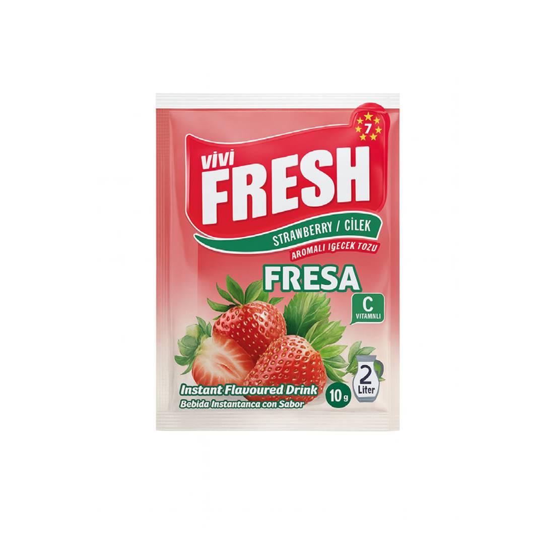 Refresco de Fresa en polvo Vivi Fresh (10 g)