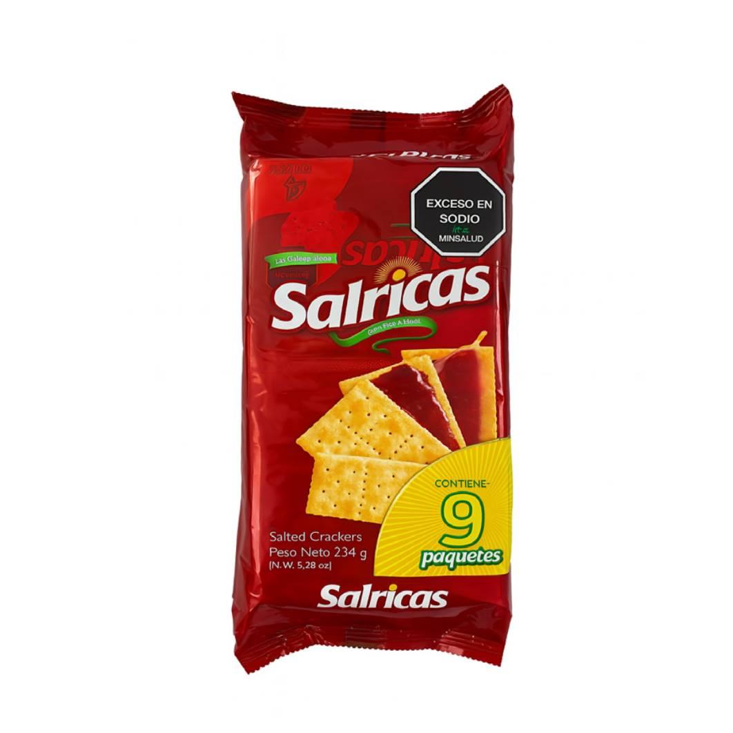 Galletas de Soda Salricas Novena (234 g)
