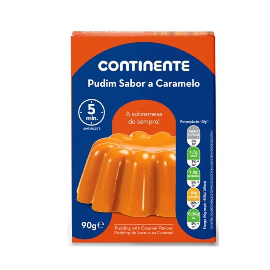 Flan de Caramelo Continente (90 g)	