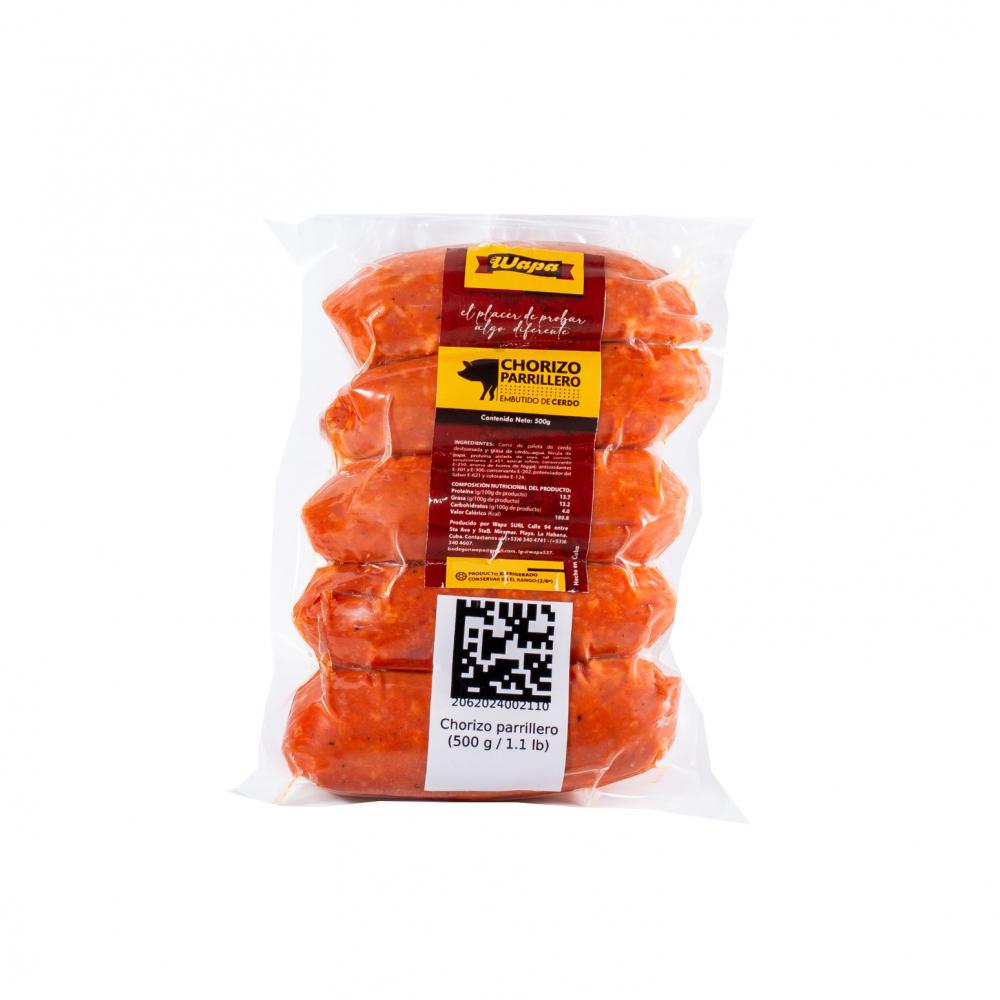 Chorizo Parrillero Wapa - 5 unidades (500 g) 