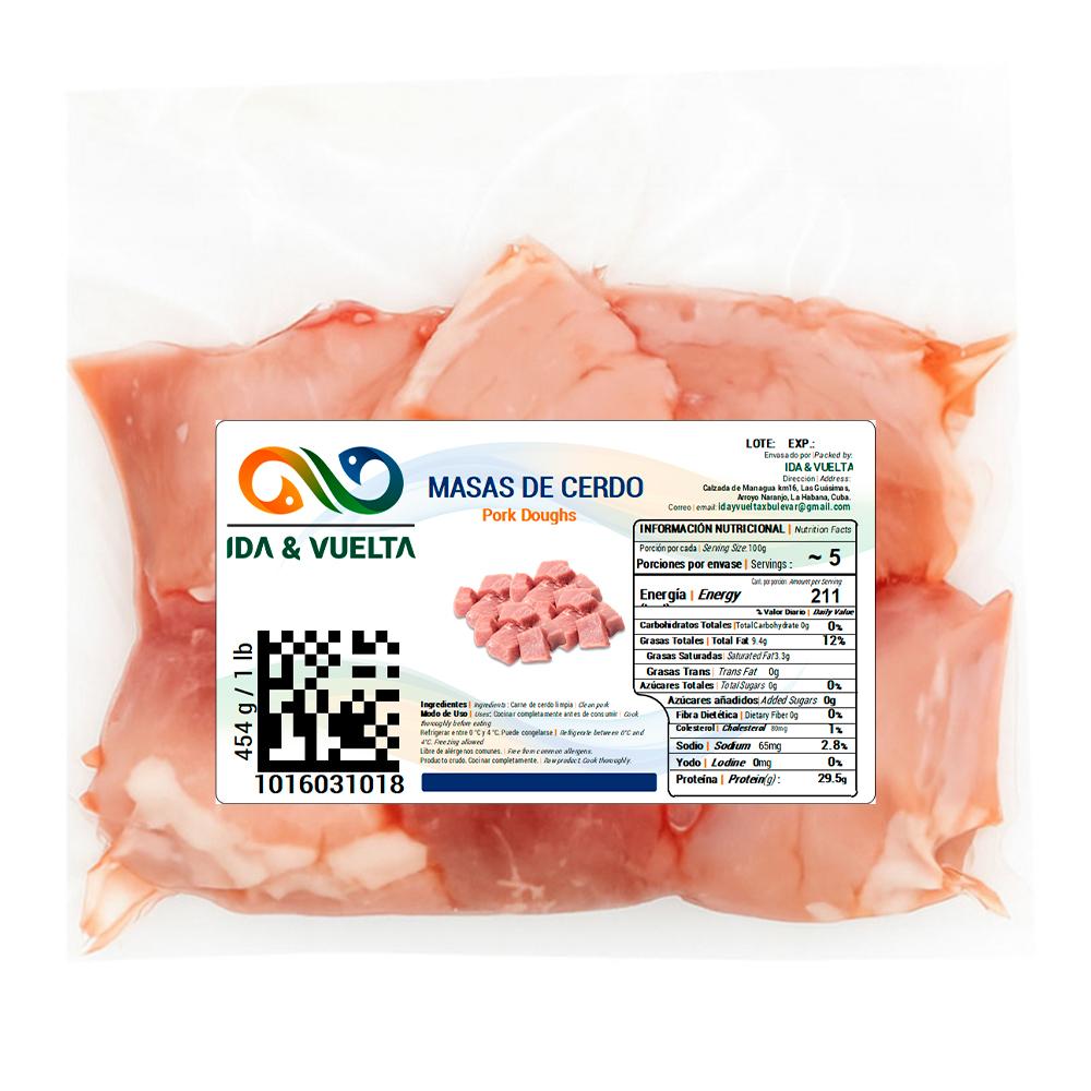 Masa de cerdo Ida y Vuelta (454 g / 1 lb)