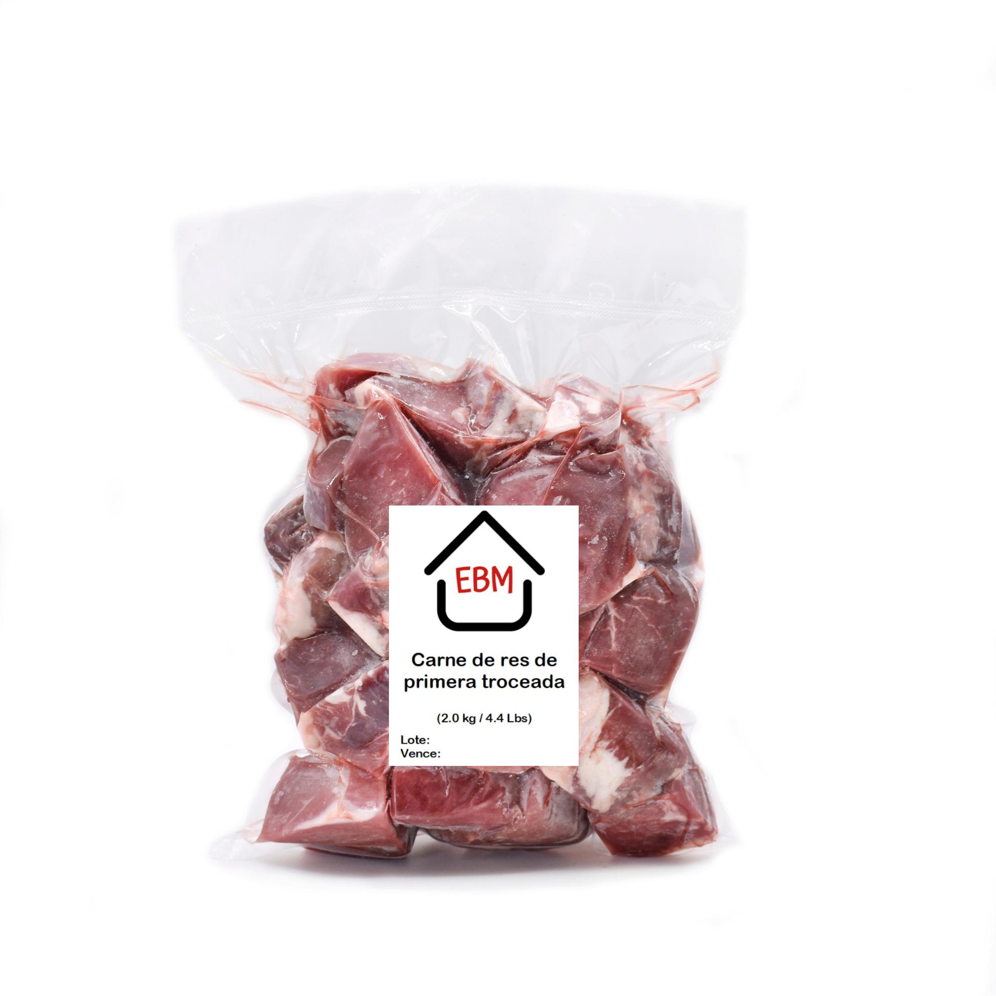 Carne de Res de Primera troceada EBM (2 kg)
