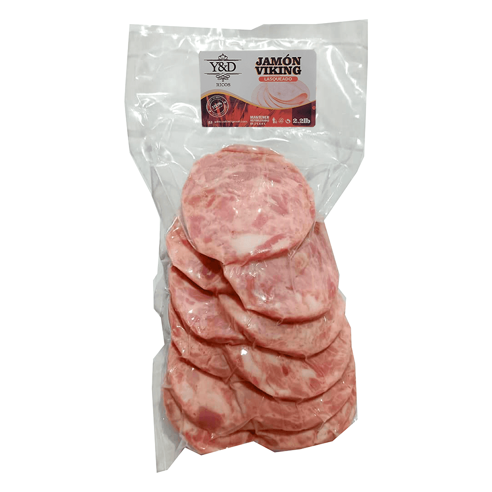 Jamón Vicking Lasqueado Y&D Ricos (2.2 lb)