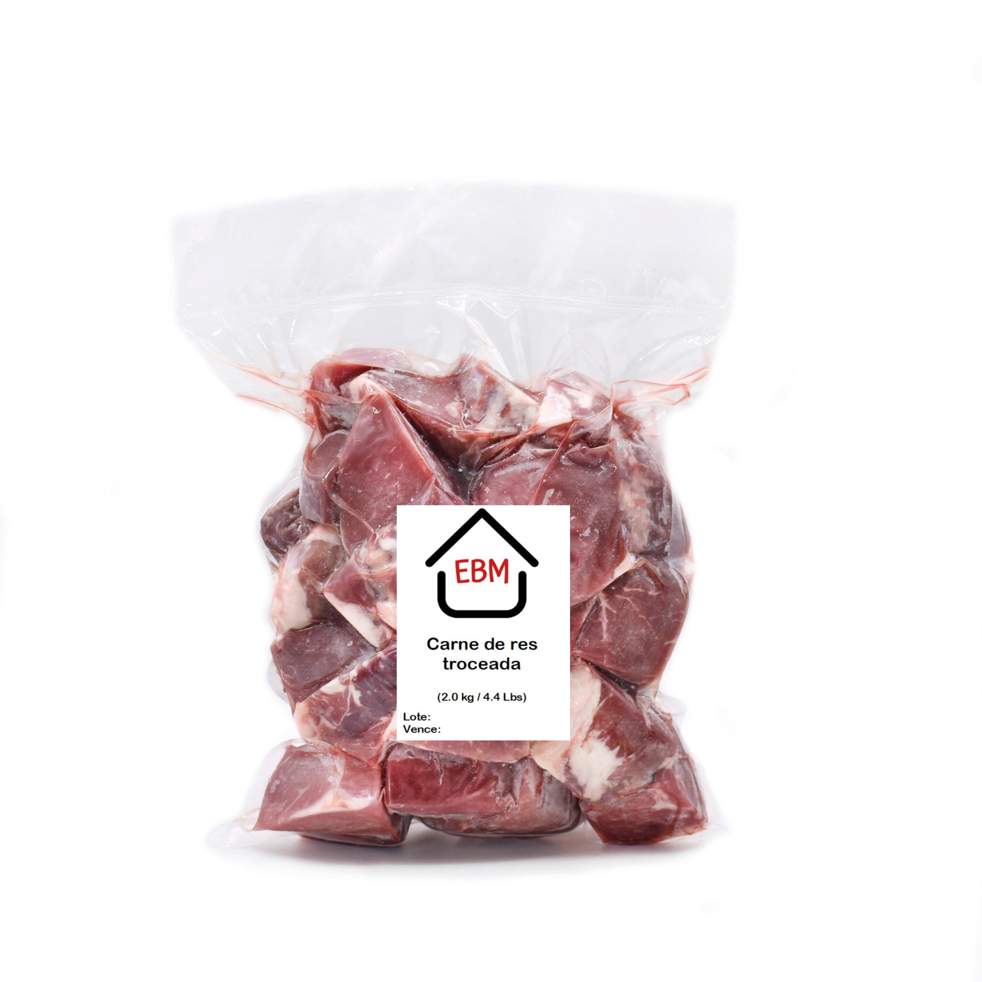 Carne de Res Troceada EBM (2 kg)
