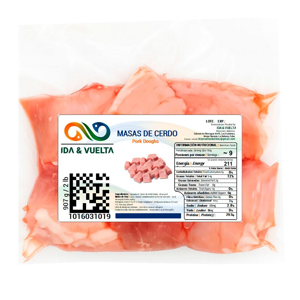 Masa de cerdo Ida y Vuelta (907 g / 2 lb)