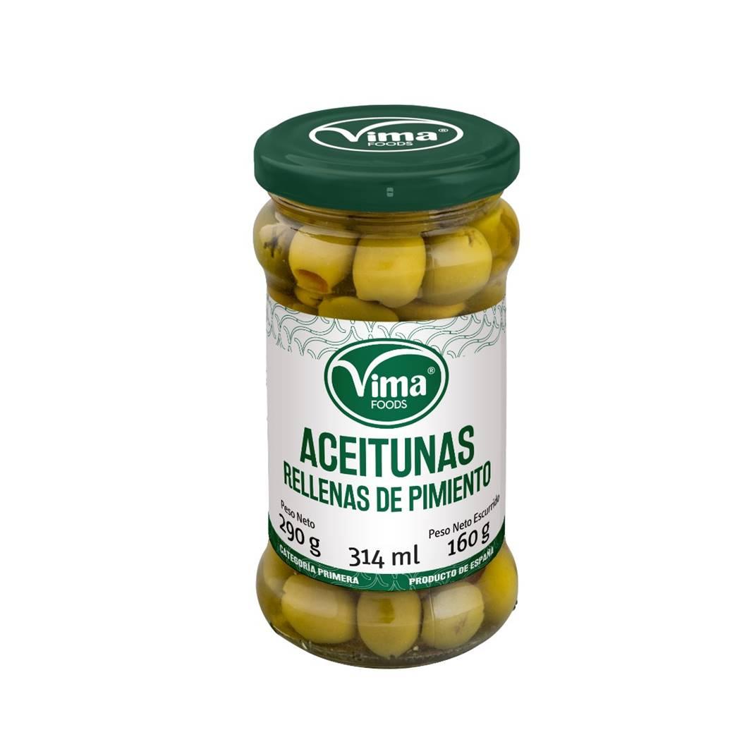 Aceitunas rellenas de pimiento Vima Foods (290 g)