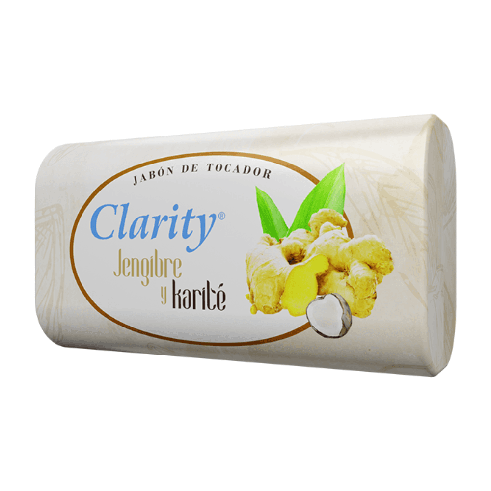 Jabón de Tocador de Jengibre y Karité Clarity (125 g)