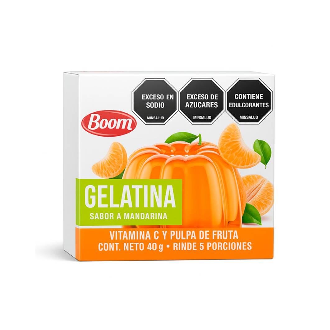 Gelatina de Mandarina Boom (40 g)