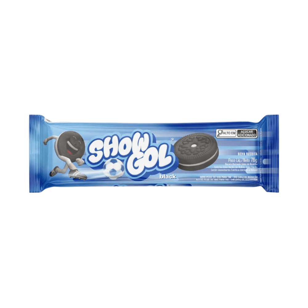 Galleta Rellena Sabor Vainilla ShowGol (76 g)