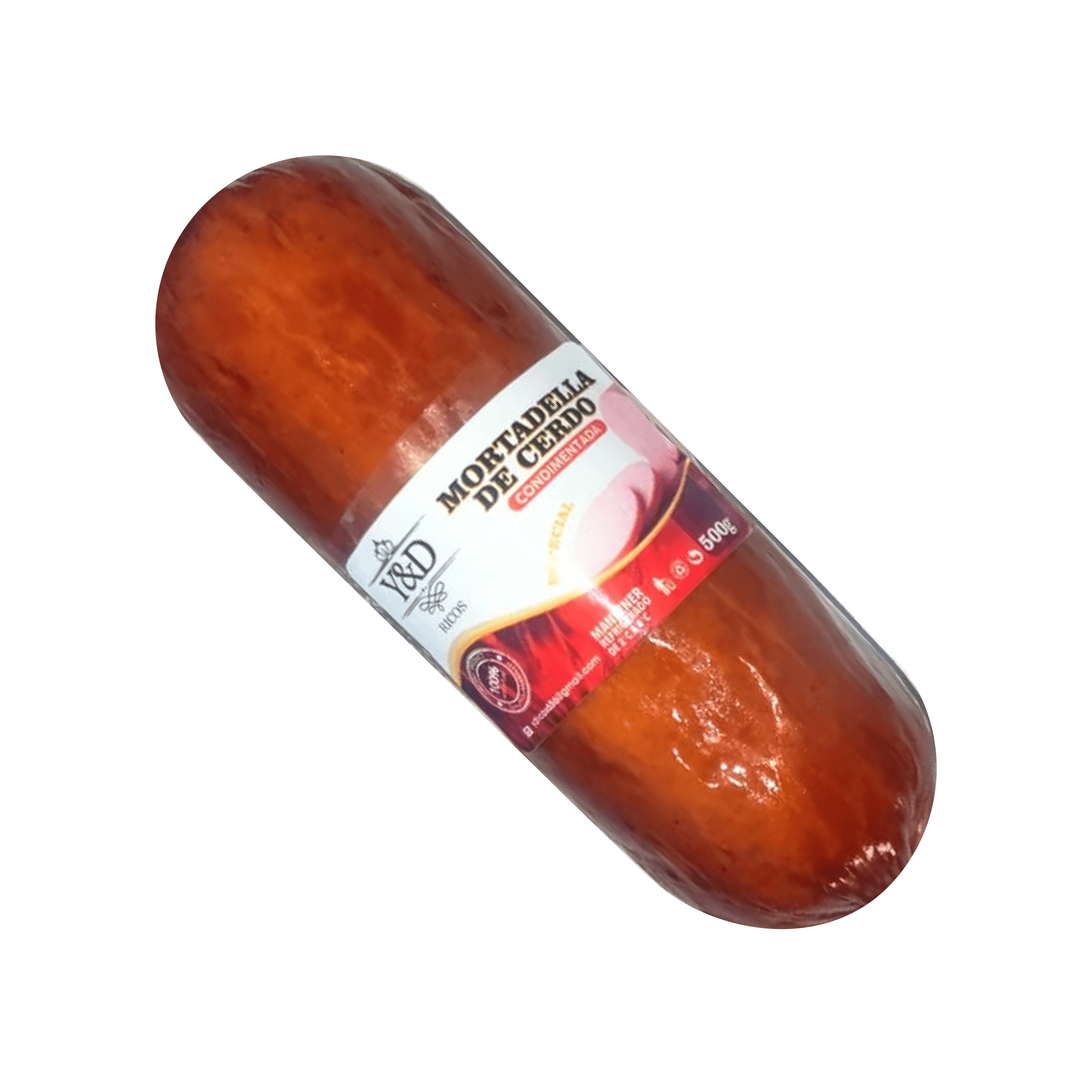 Mortadella Especial de Cerdo Condimentada Y&D Ricos (500 g)