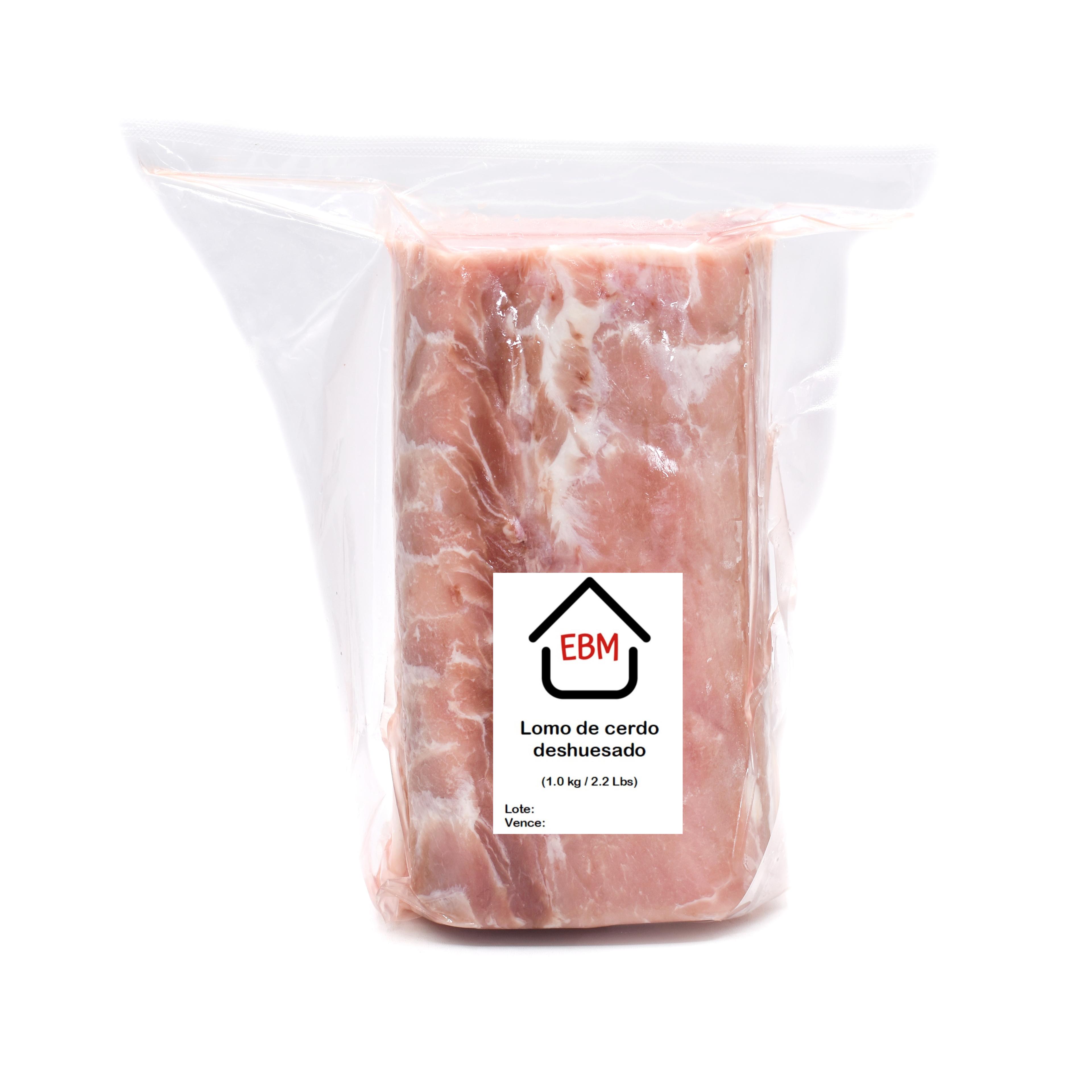 Lomo de Cerdo deshuesado EBM (1 kg)

