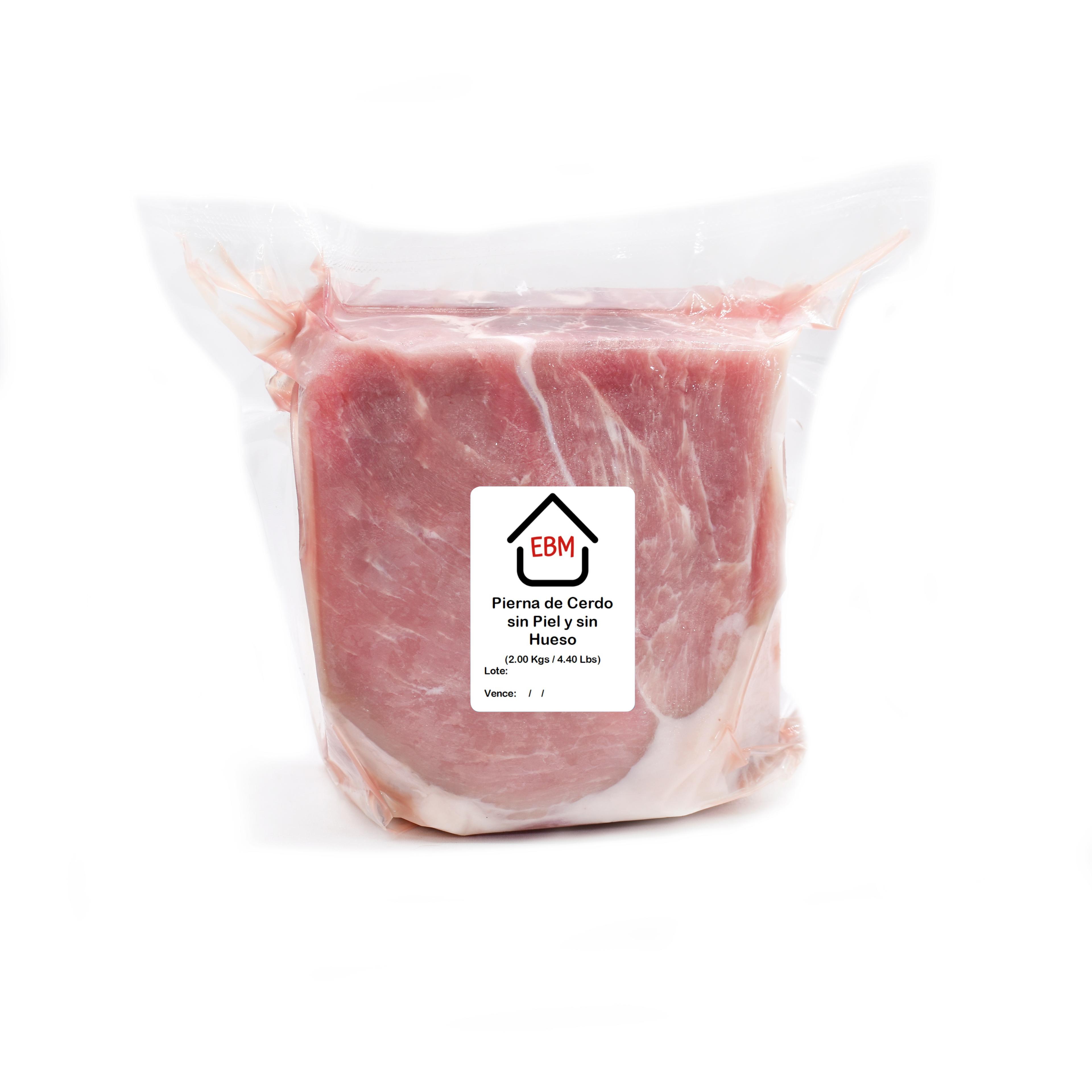 Pierna de cerdo sin piel y sin hueso EBM (2 kg)
