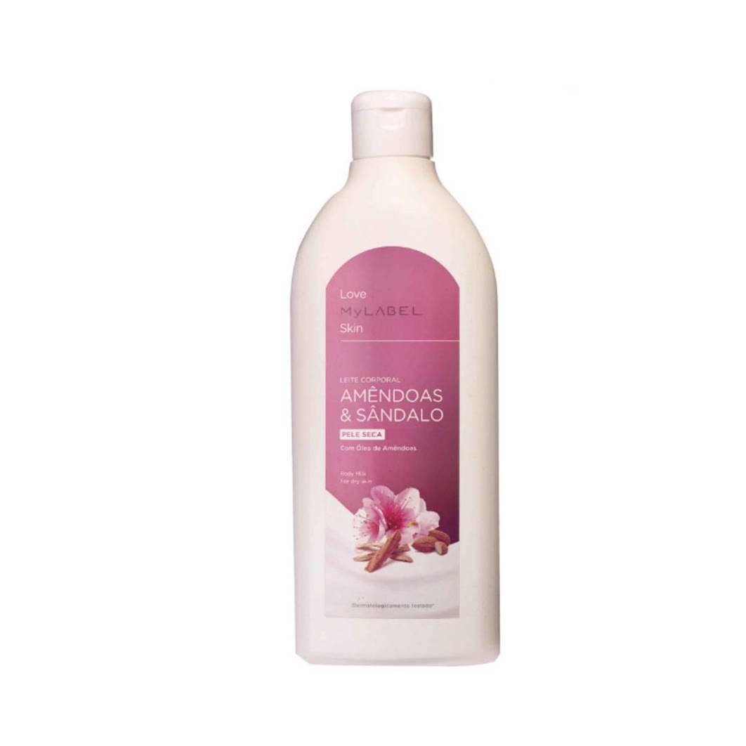 Leche Corporal de Almendras y Sándalo Mylabel (400 ml)	