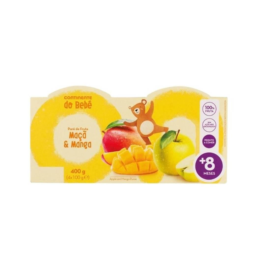 Puré de Mango y Manzana (4 x 100 g)