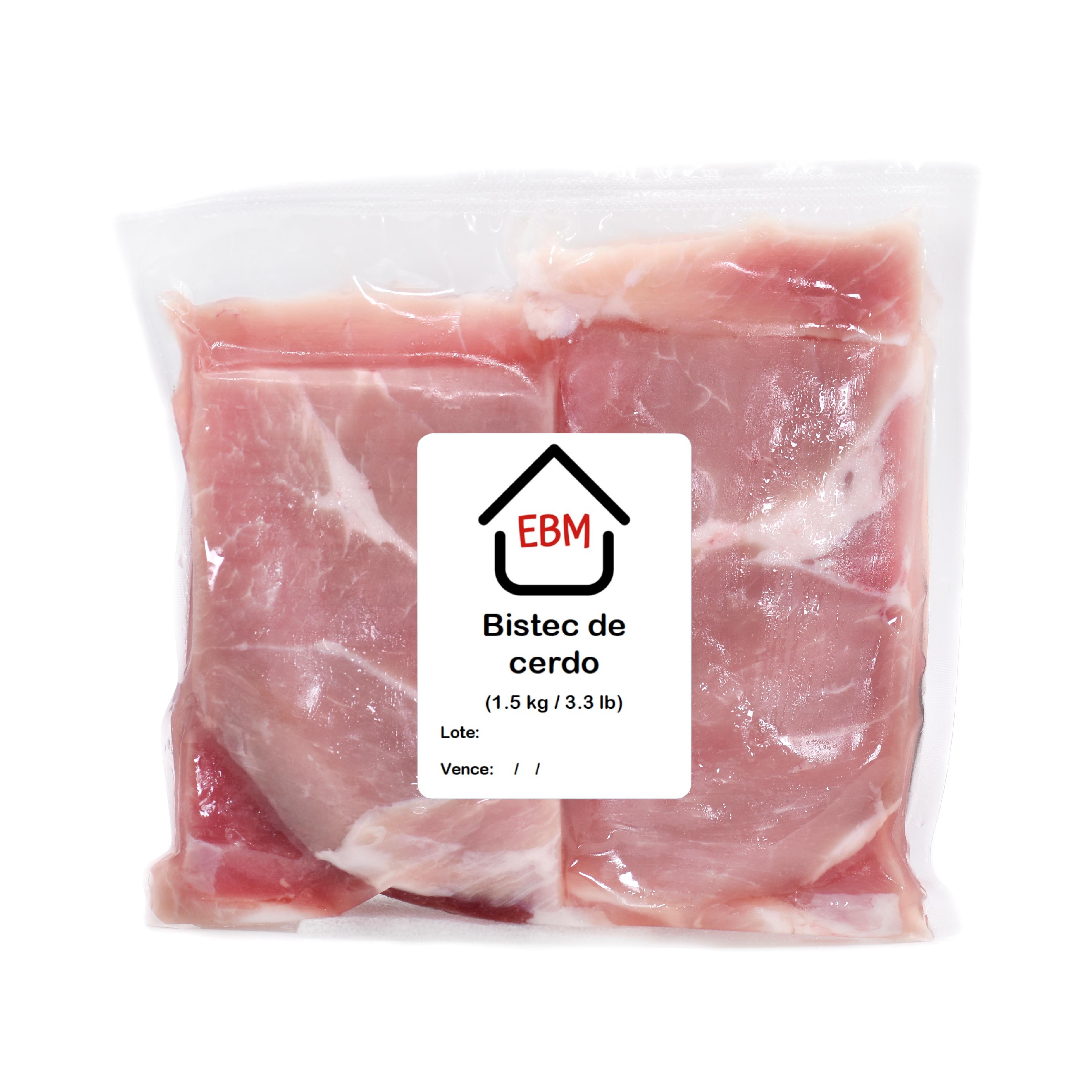 Bistec de Cerdo EBM (1.5 kg)