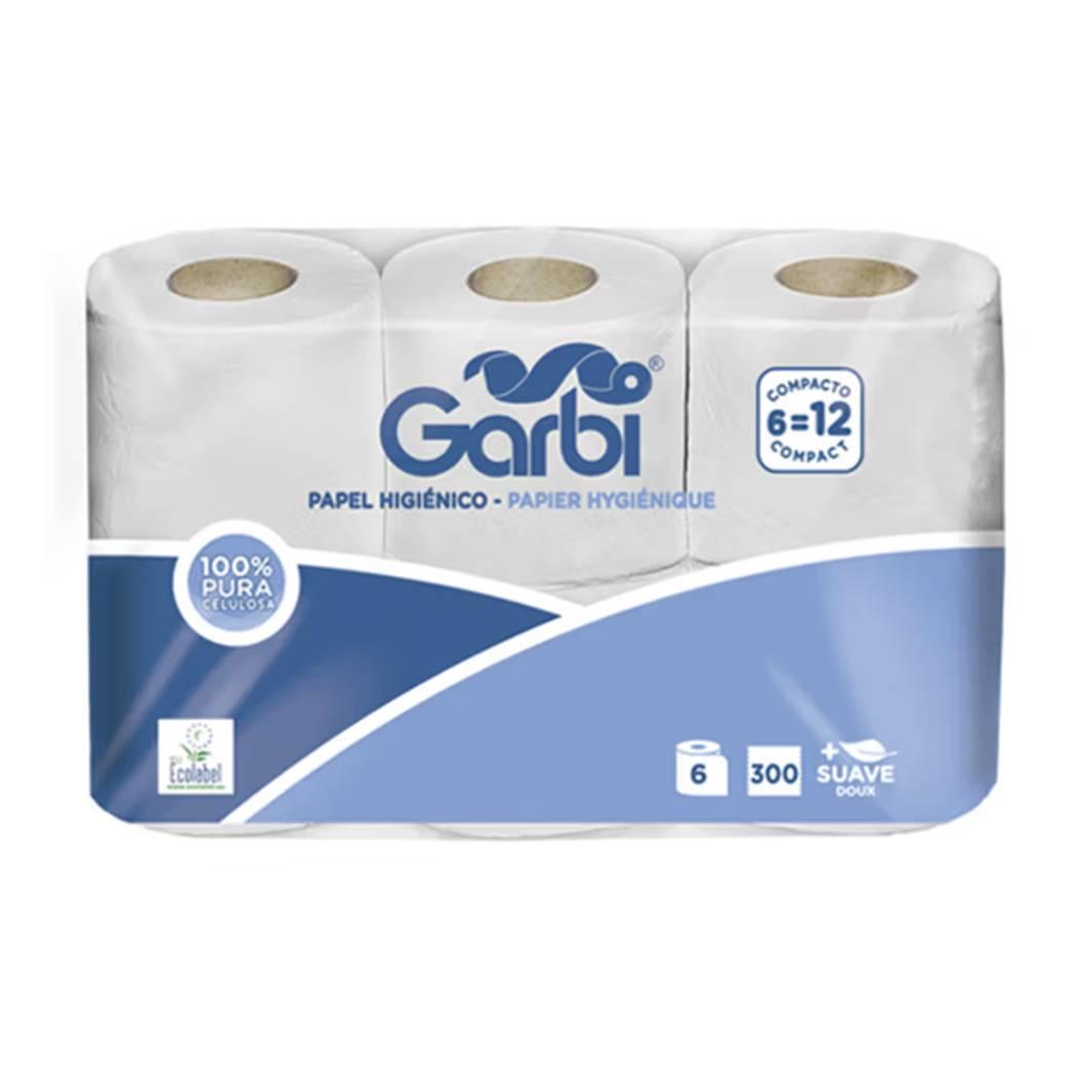 Papel Higiénico Garbi (6 unidades)