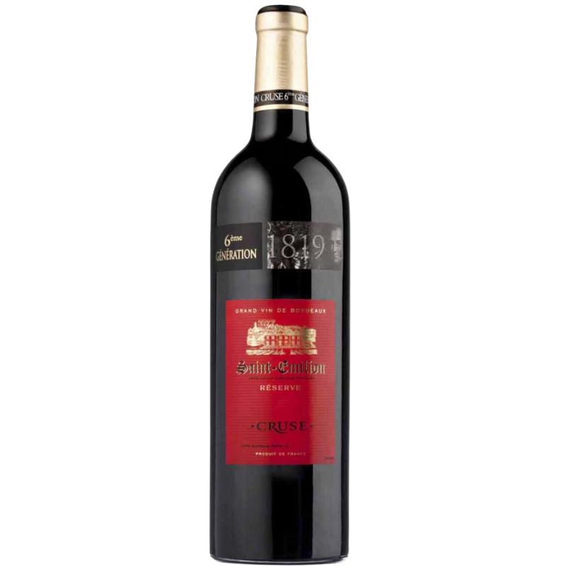 Vino Tinto Réserve Saint-Emilion Cruse (750 ml) 