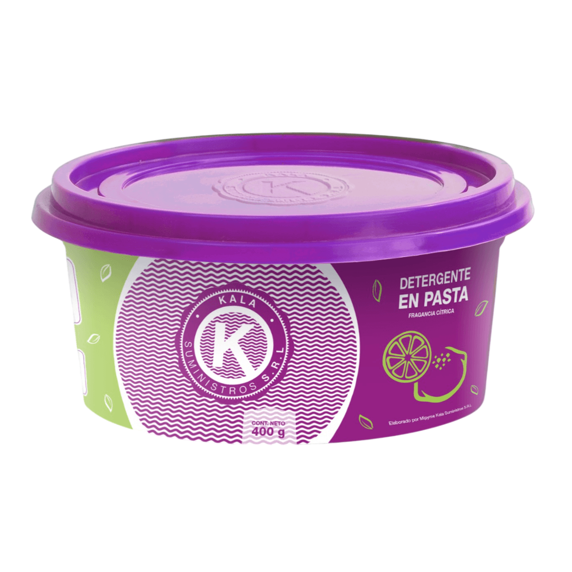 Detergente en Pasta de Fragancia Cítrica Kala (400 g)