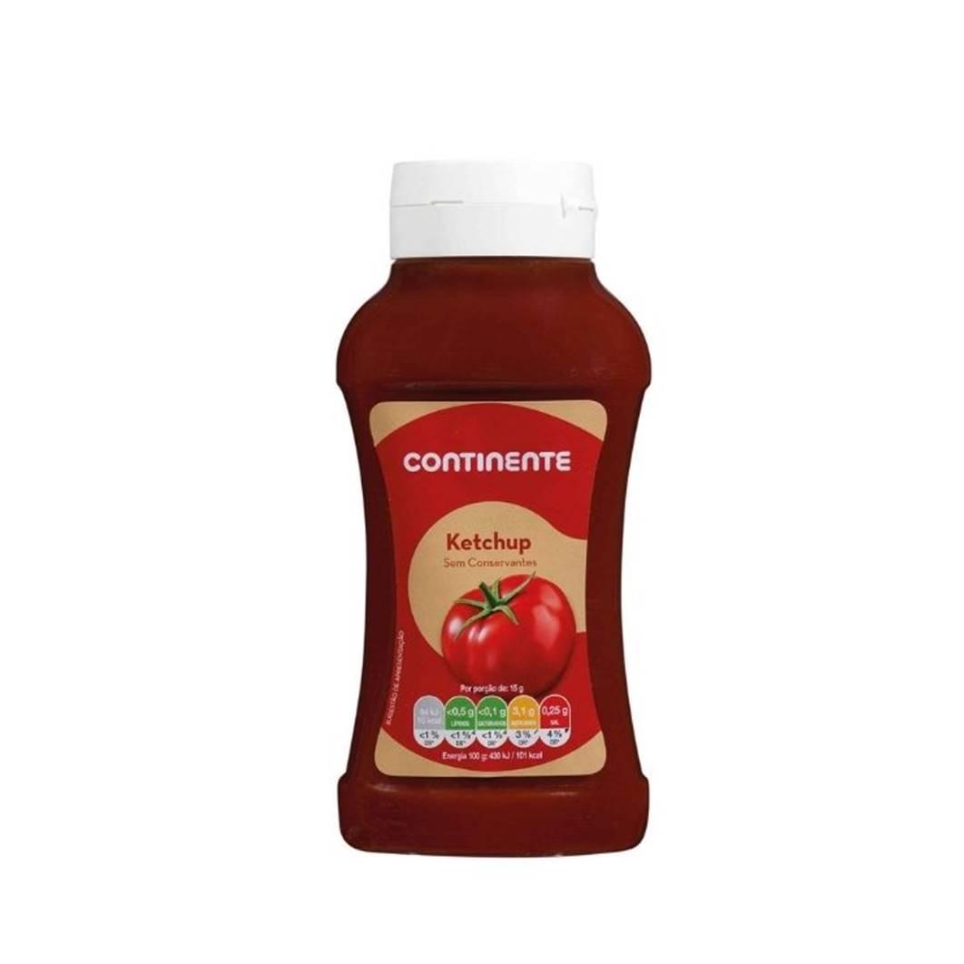 Ketchup Natural Continente (560 g)	