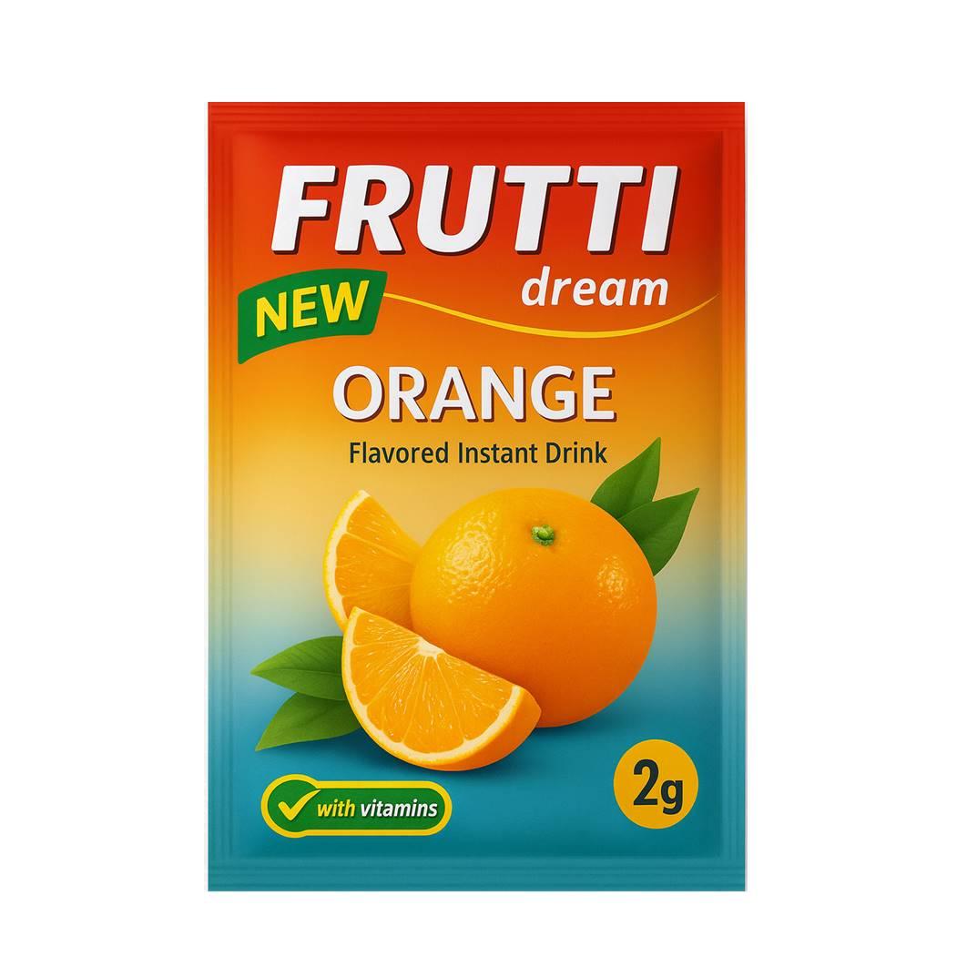 Refresco instantáneo sabor Naranja Frutti Dream (10 g)