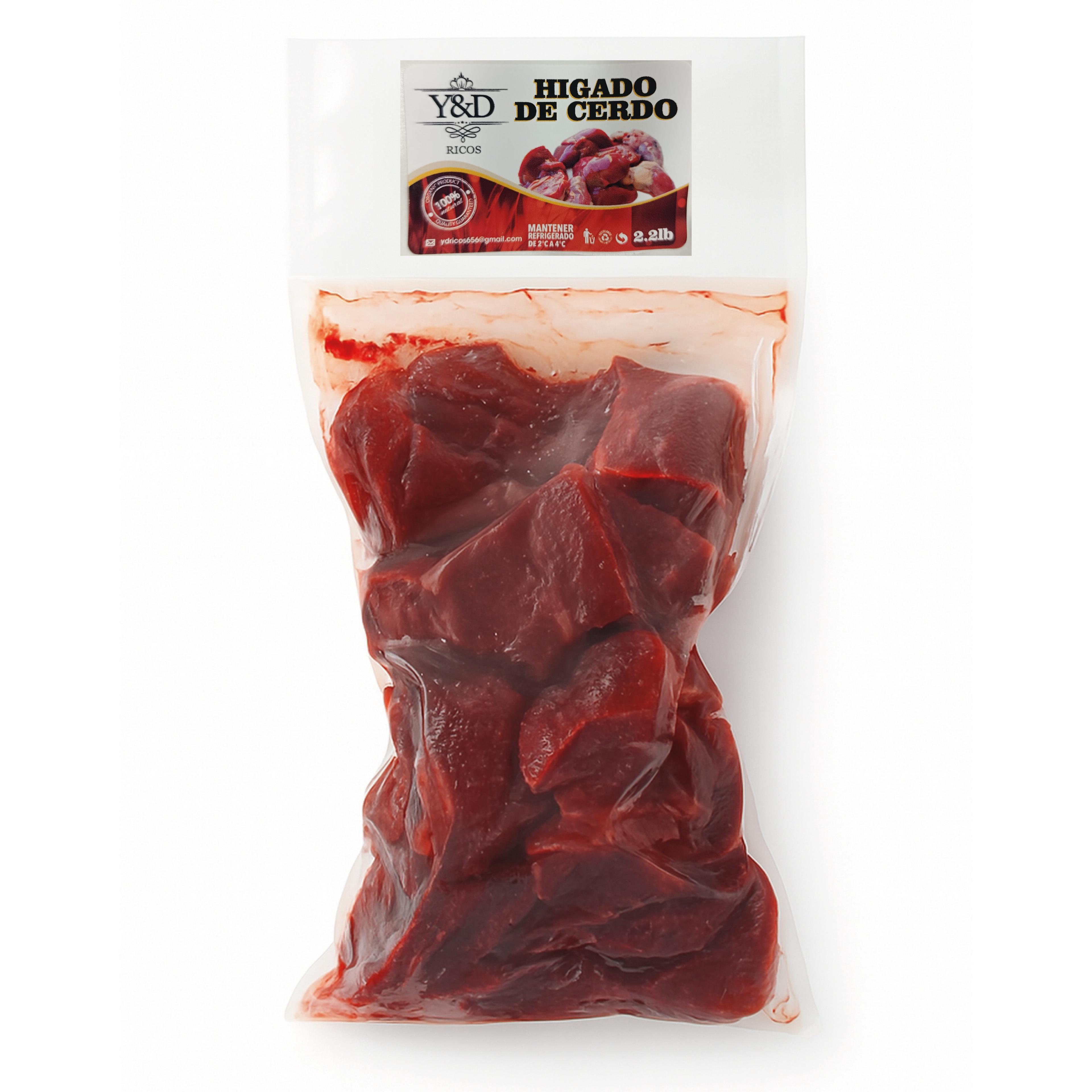 Hígado de cerdo Y&D Ricos (2.2 lb) 