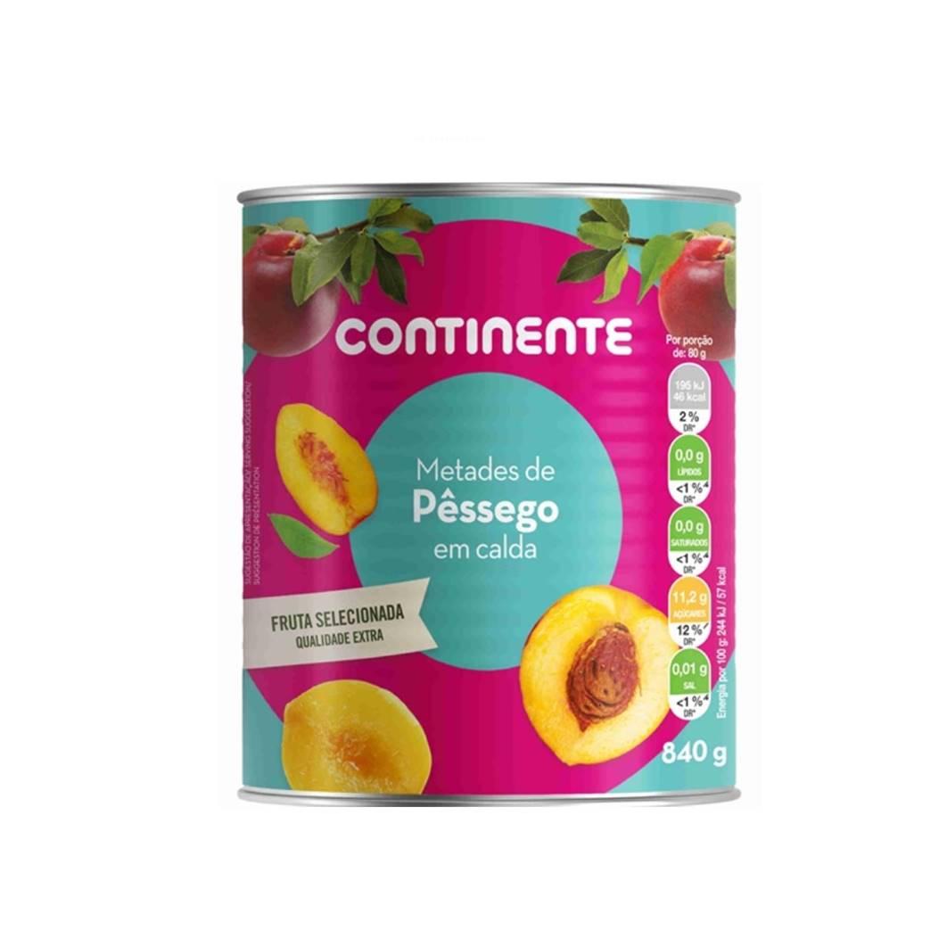 Melocotón en Mitades Continente (840 g)