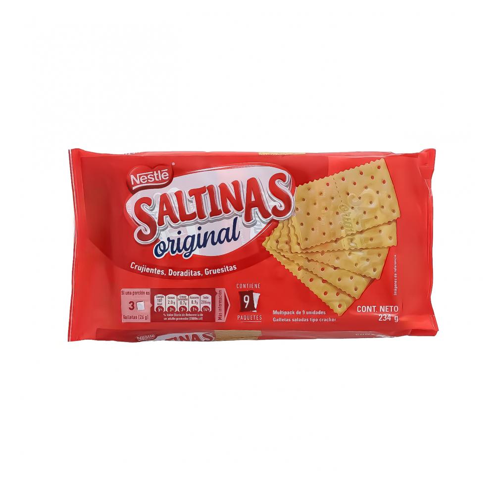 Galletas saladas original Saltinas Nestle (234 g)