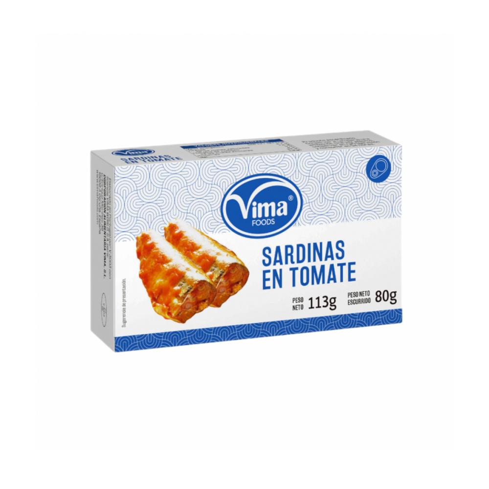 Sardinas en tomate Vima Foods (113 g)
