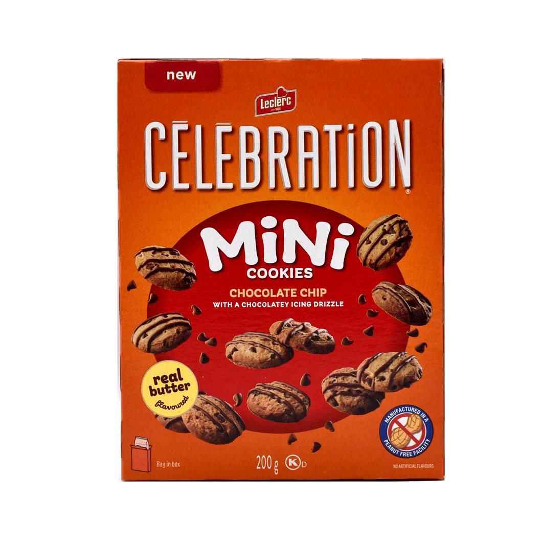 Mini galletas con chispas de chocolate Celebration Leclerc (200 g)
