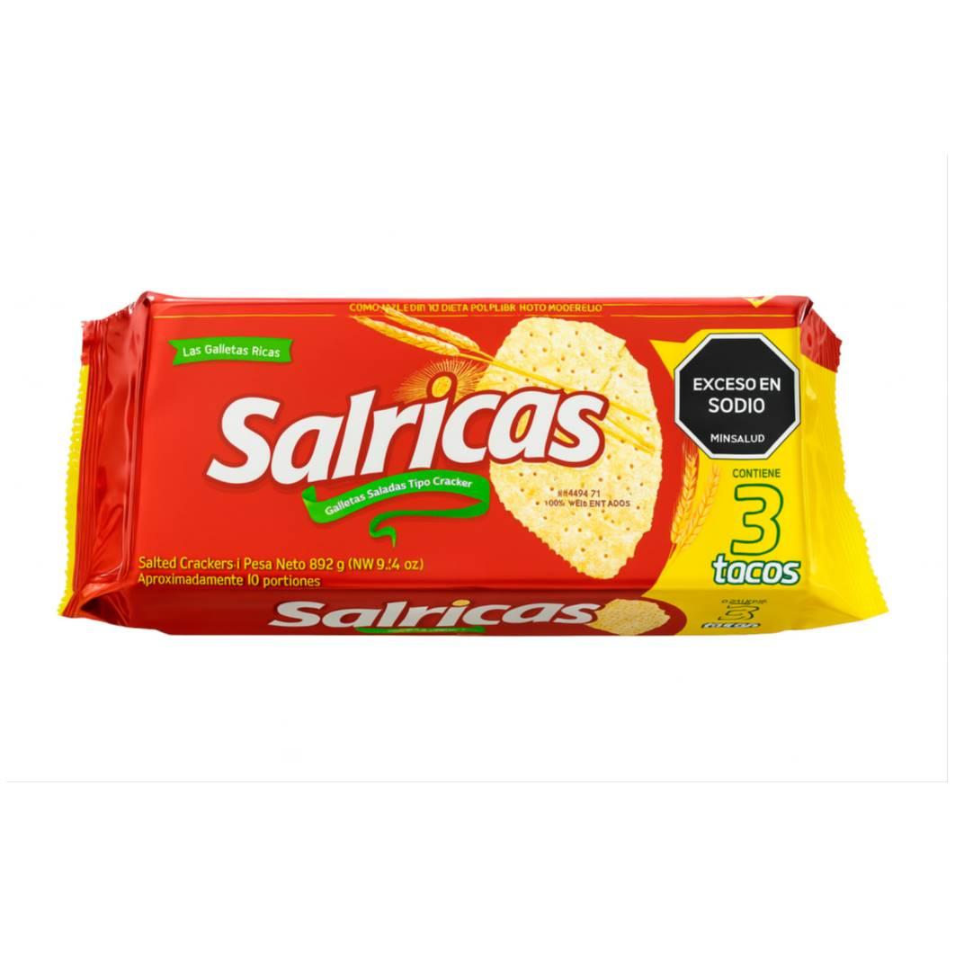 Galletas de Soda Salricas 3 tacos (282 g)