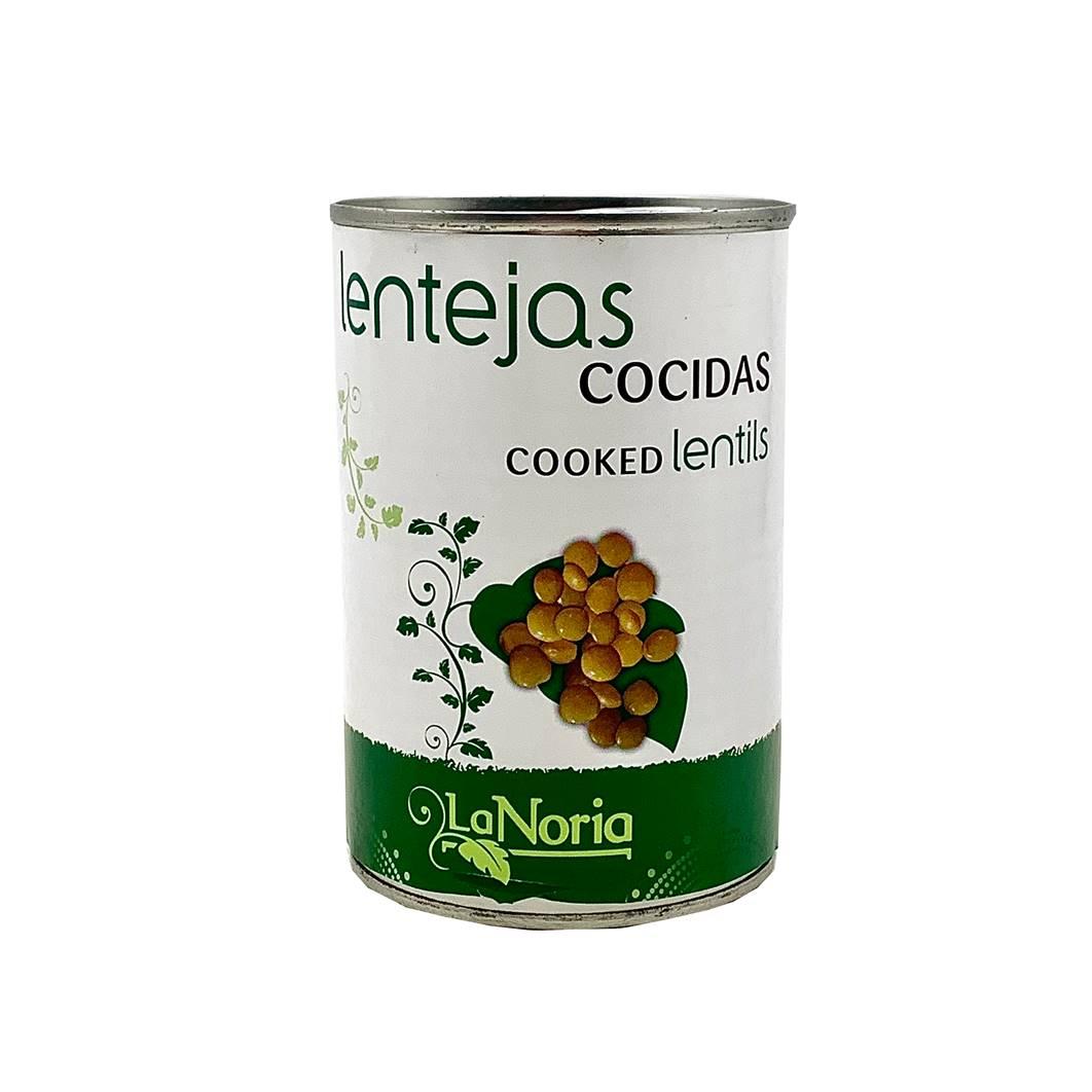 Lentejas cocidas La Noria (400 g)
