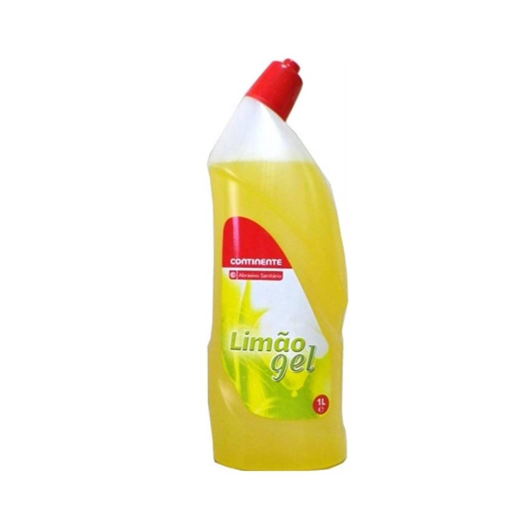 Gel Limpiador Sanitario de Limón Continente (1 L)